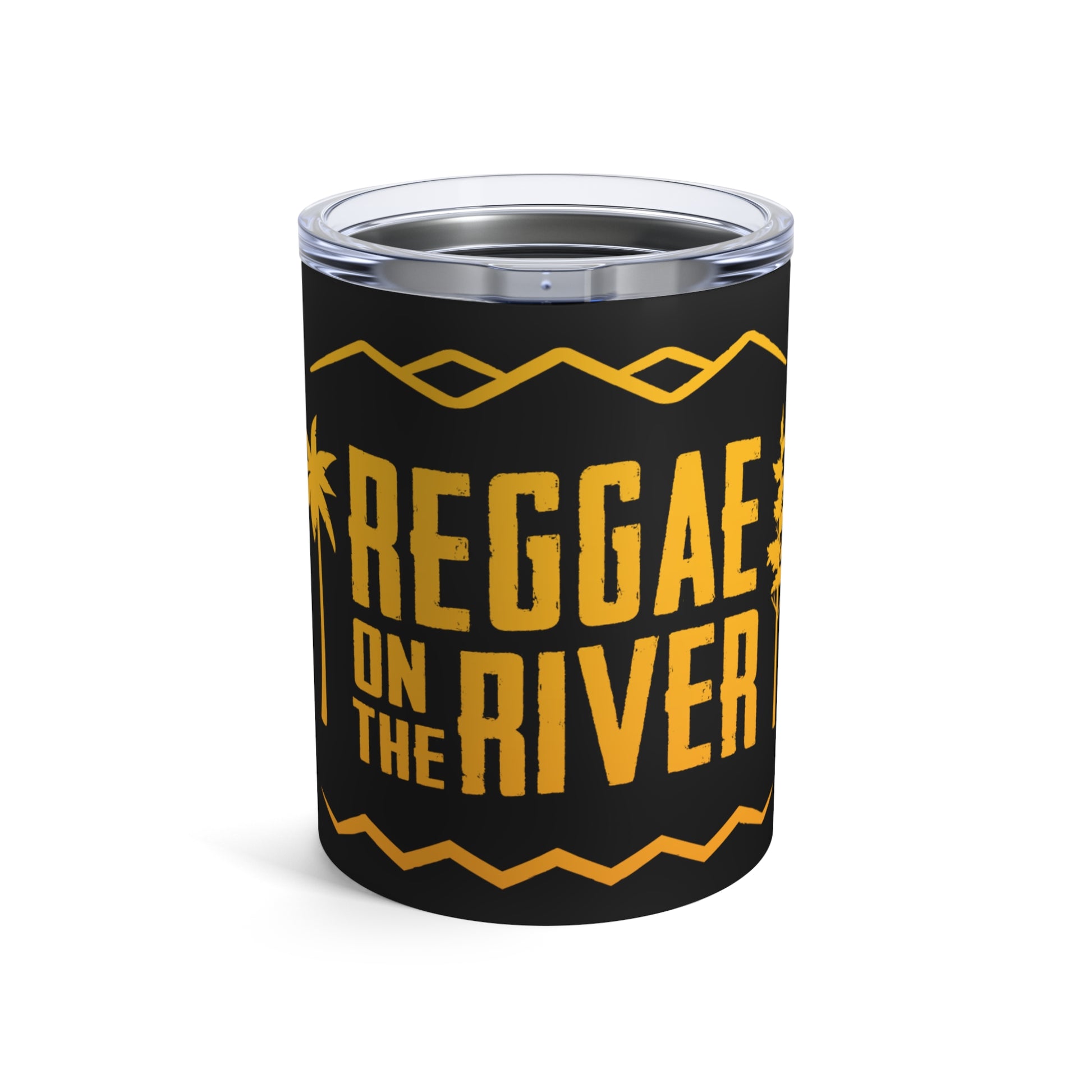 Reggae on the River Tumbler 10oz, Eco-Friendly Drinkware, Concert Gift, Travel Mug, Festival Essential, Summer Vibes