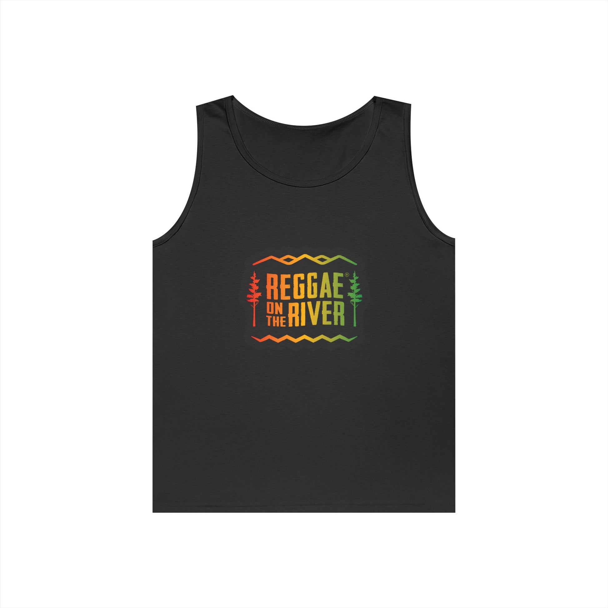 Reggae on the River Tank Top — Retro Rasta Music Festival Shirt
