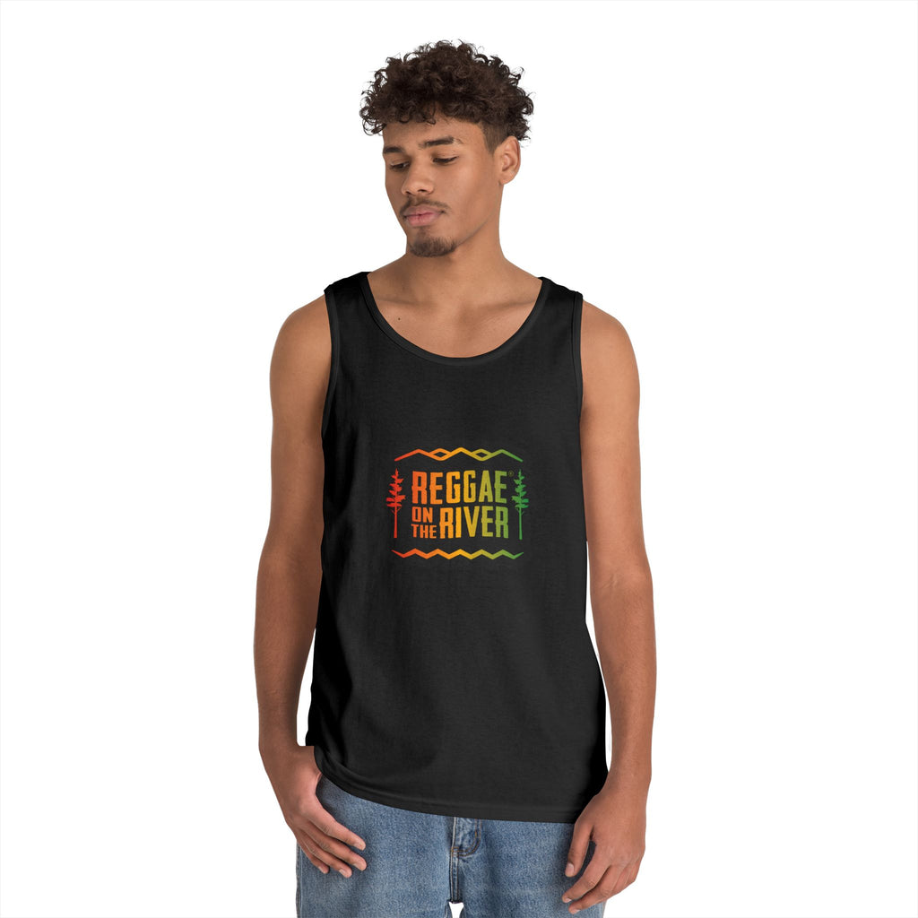 Reggae on the River Tank Top — Retro Rasta Music Festival Shirt