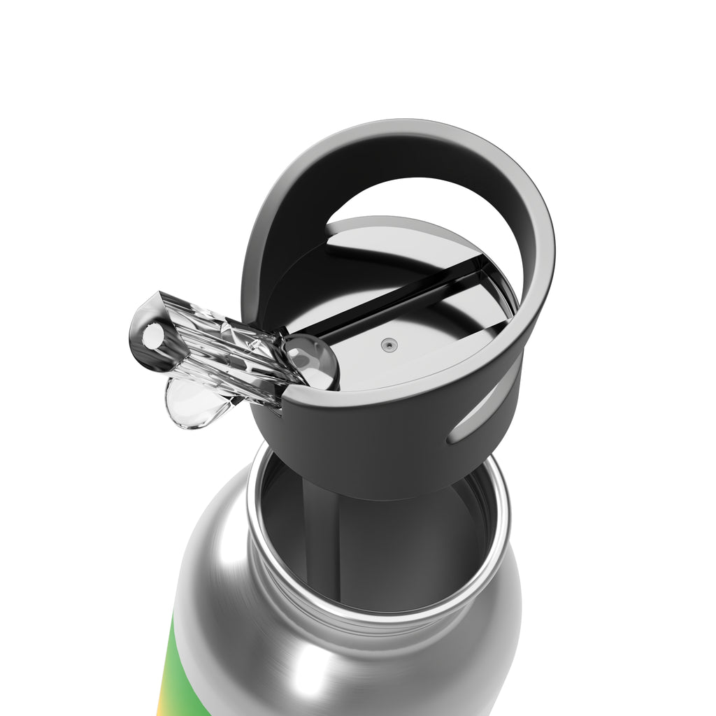 Reggae on the River 20oz Stainless Steel Water Bottle with Straw