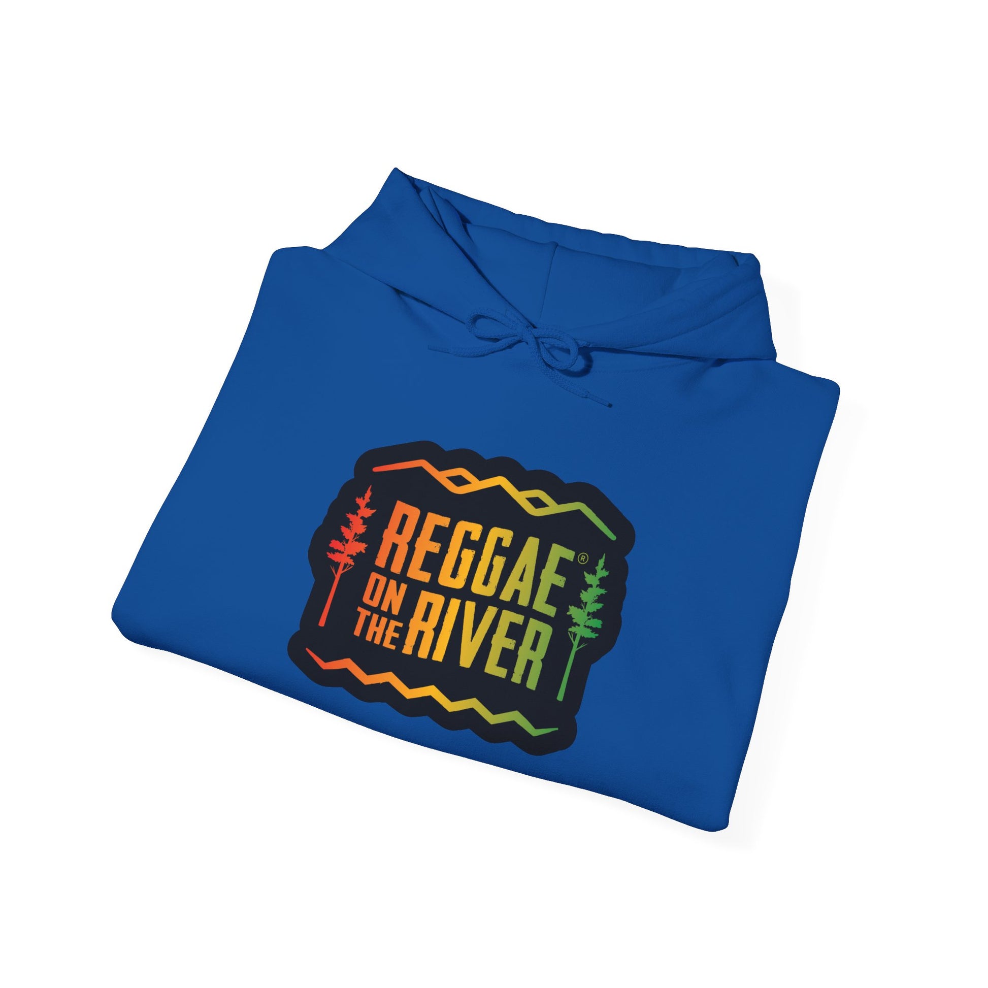 Reggae on the River Hoodie — Retro Rasta Music Festival Pullover
