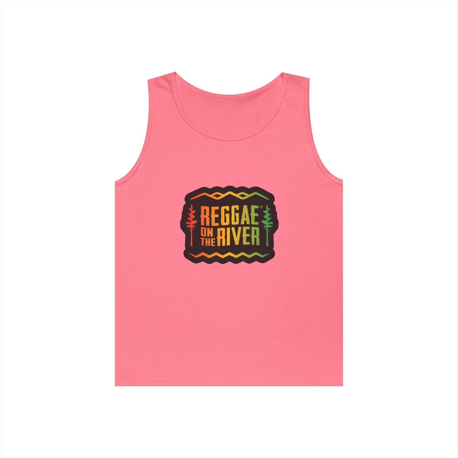Reggae on the River Tank Top — Retro Rasta Music Festival Shirt