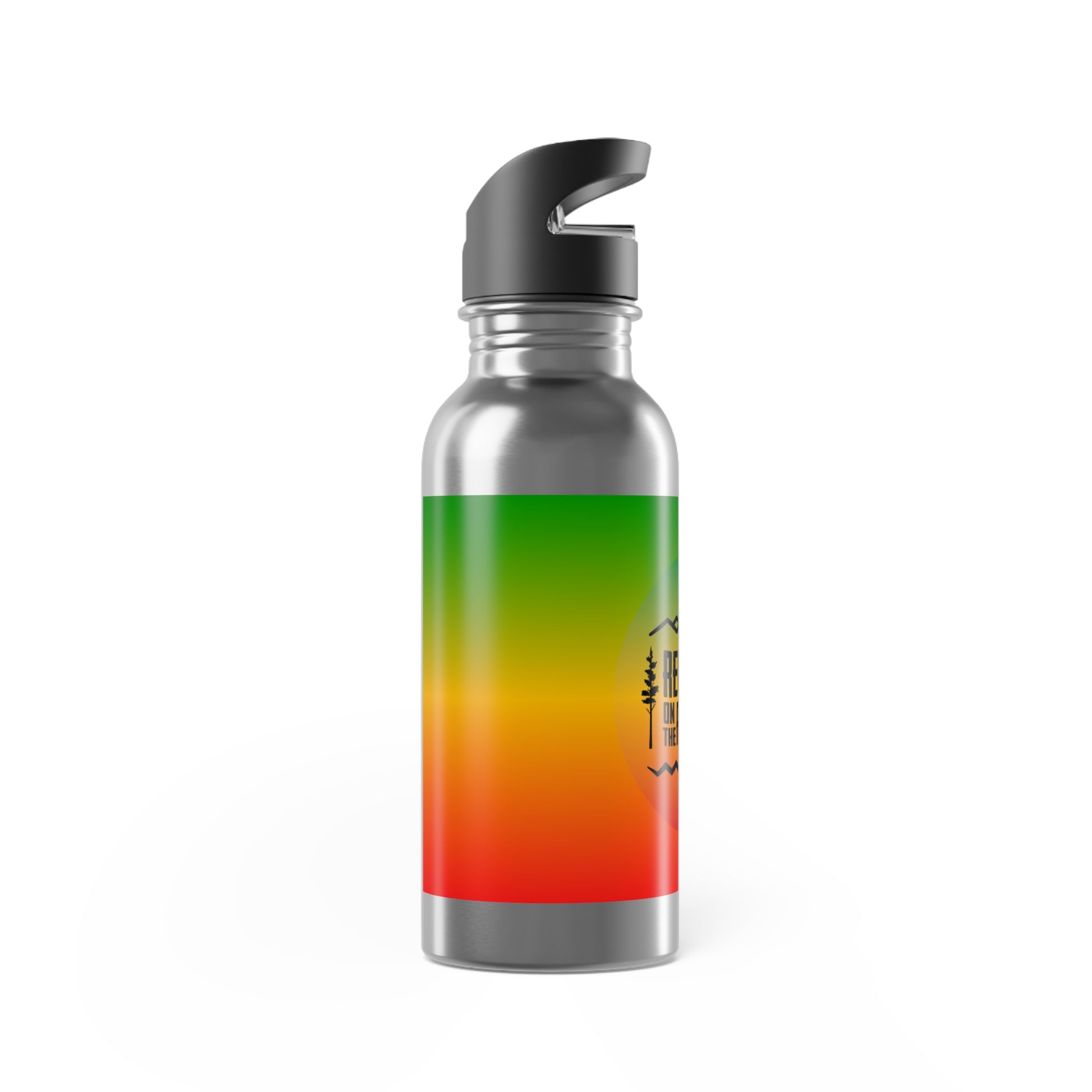 Reggae on the River 20oz Stainless Steel Water Bottle with Straw