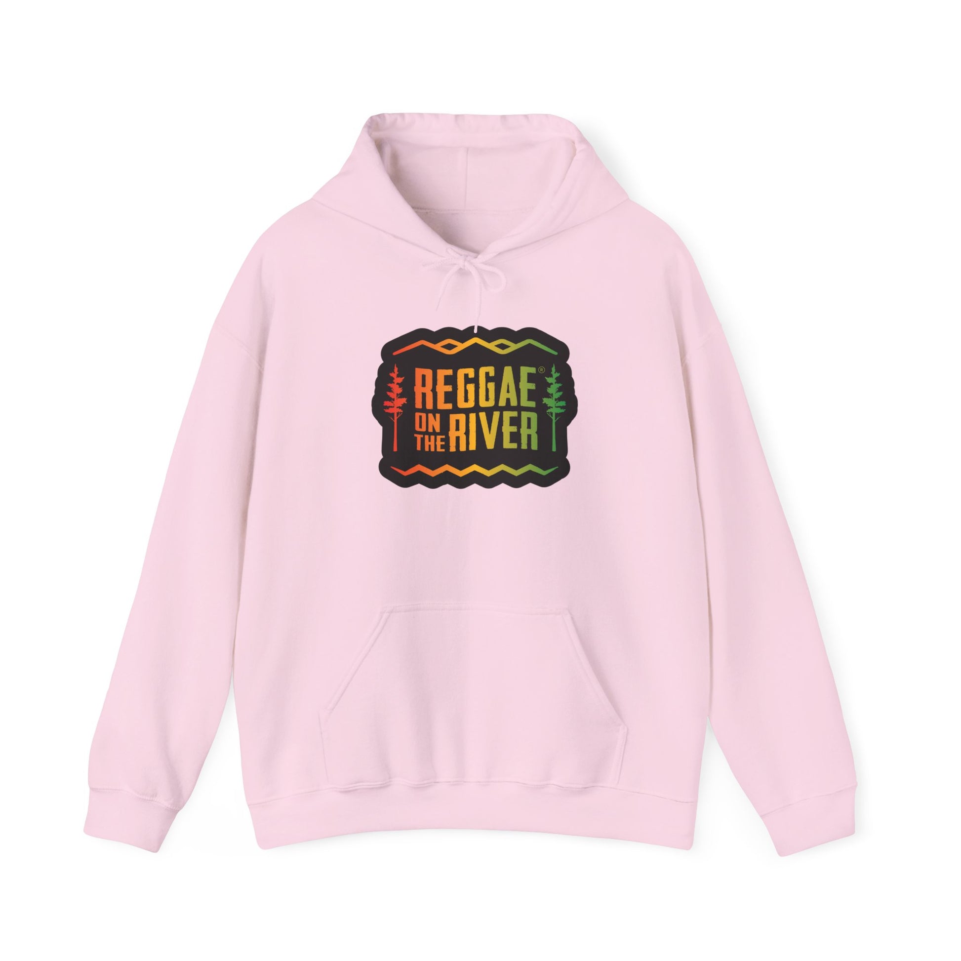 Reggae on the River Hoodie — Retro Rasta Music Festival Pullover