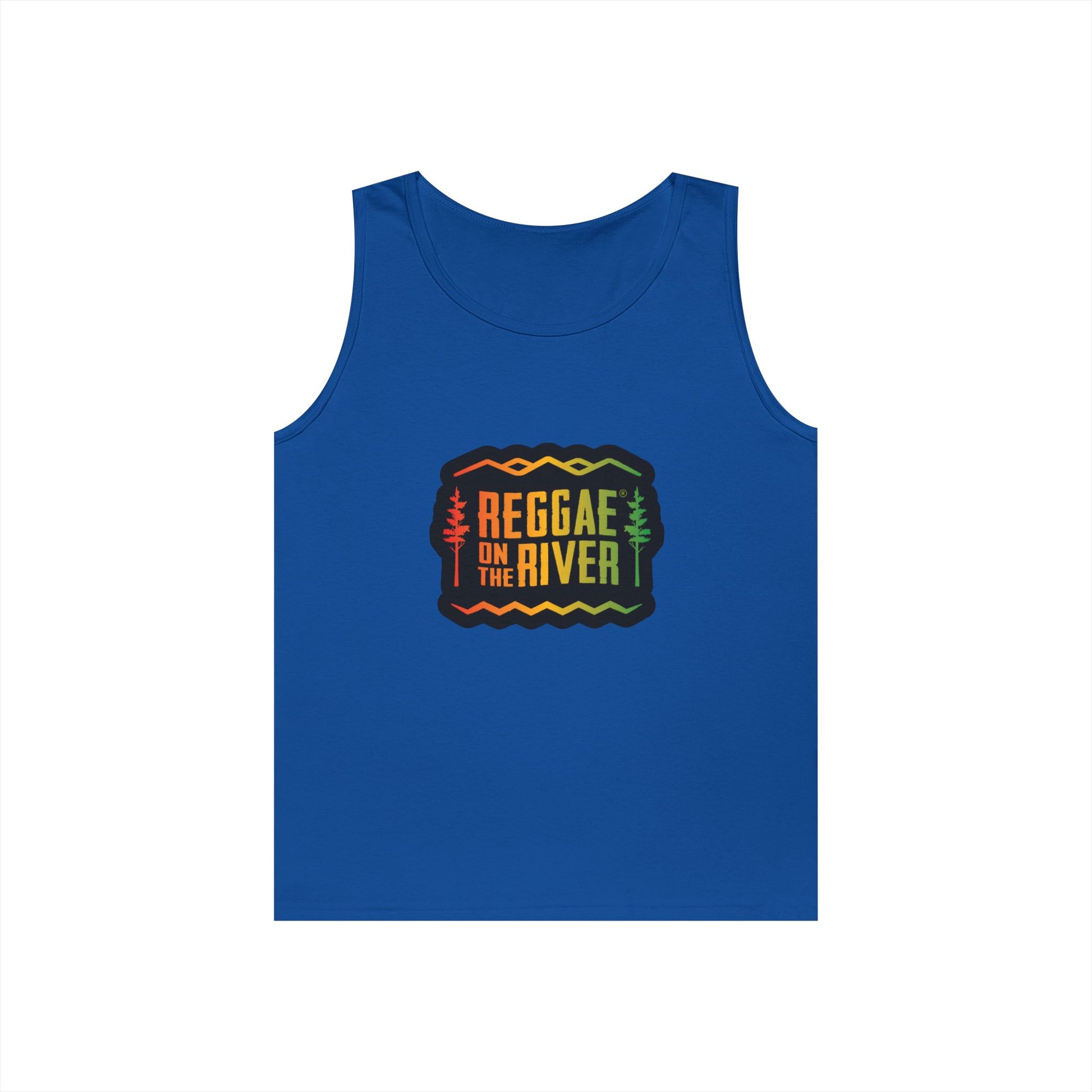 Reggae on the River Tank Top — Retro Rasta Music Festival Shirt