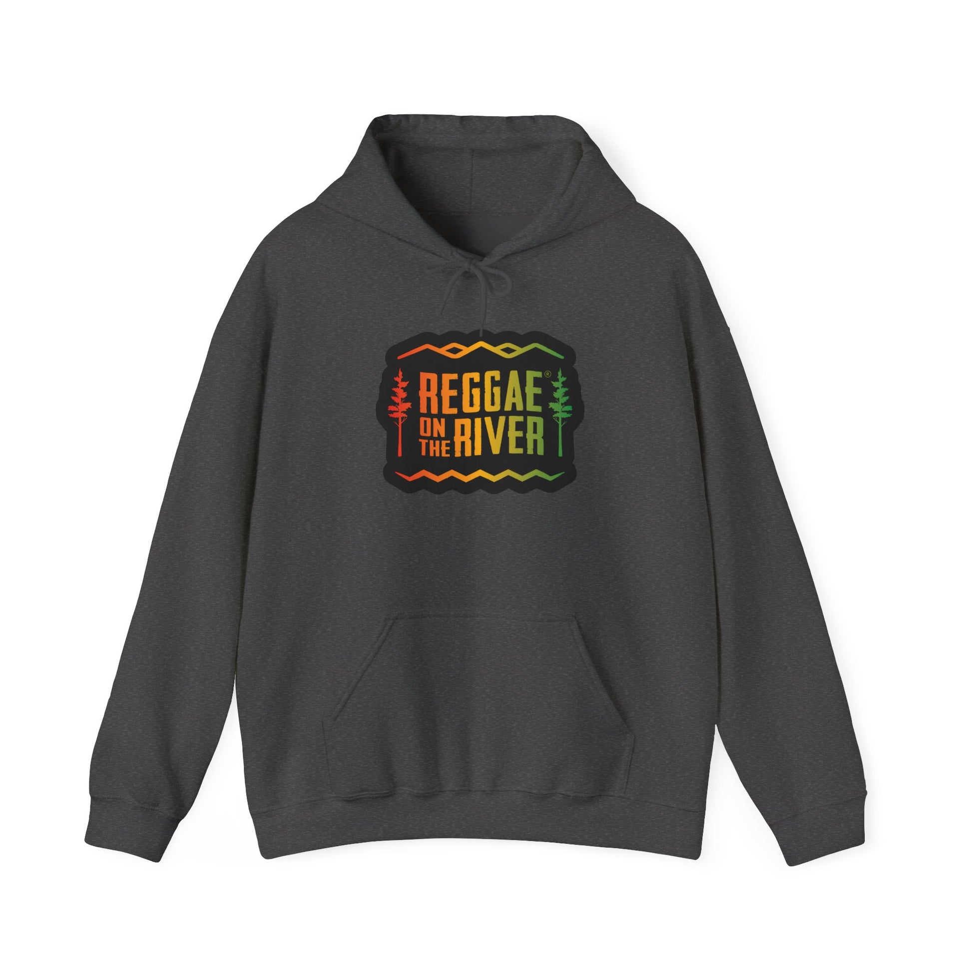Reggae on the River Hoodie — Retro Rasta Music Festival Pullover