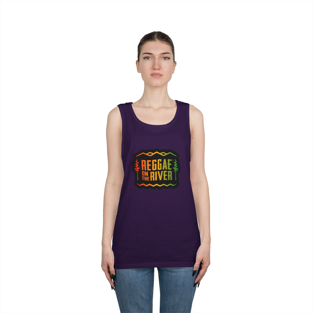 Reggae on the River Tank Top — Retro Rasta Music Festival Shirt