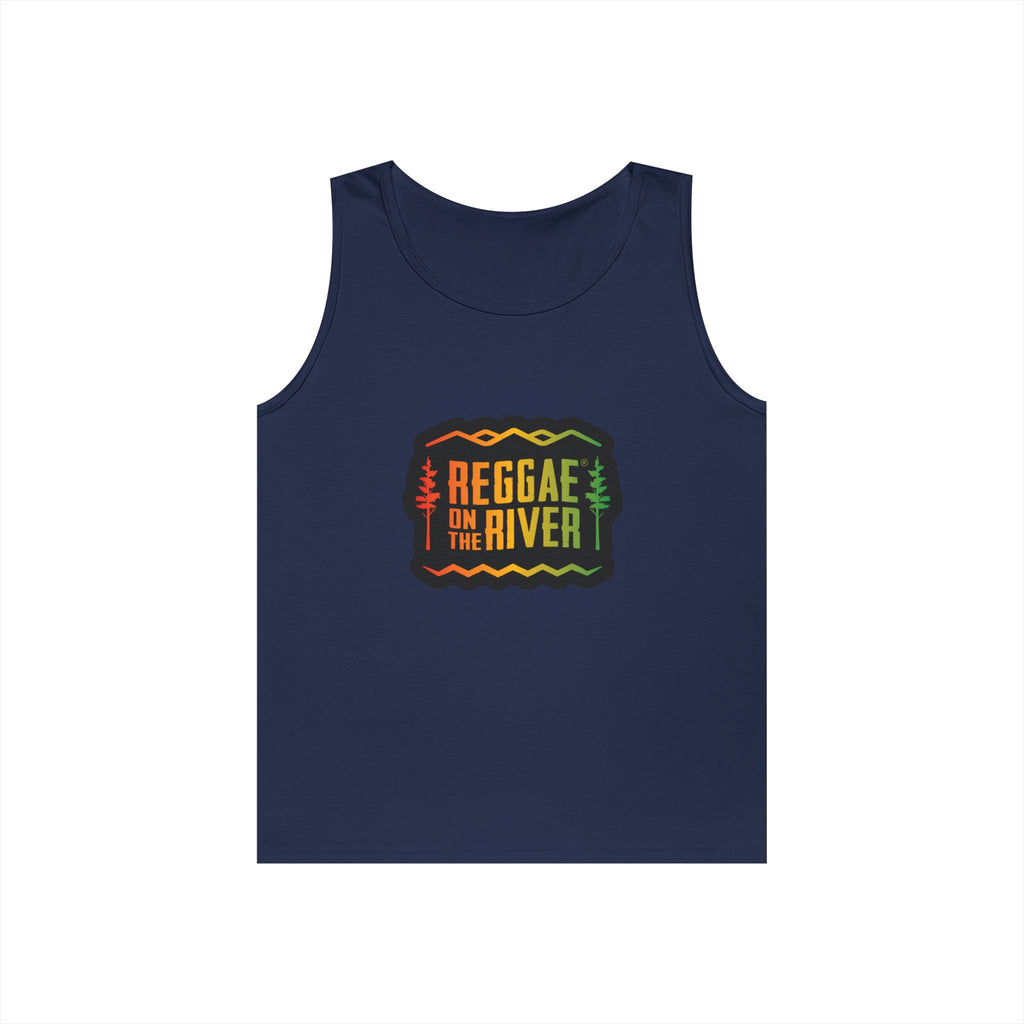 Reggae on the River Tank Top — Retro Rasta Music Festival Shirt