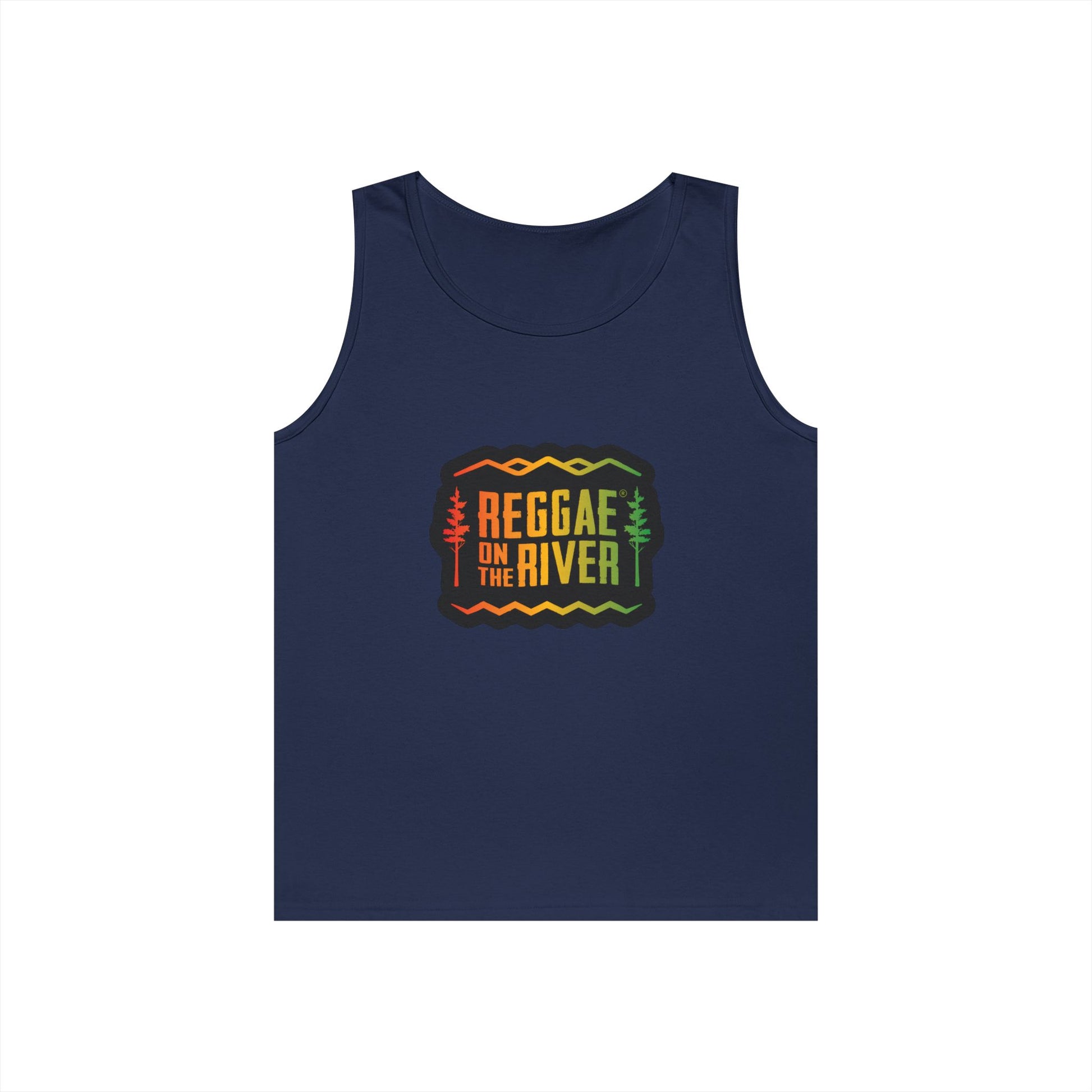 Reggae on the River Tank Top — Retro Rasta Music Festival Shirt