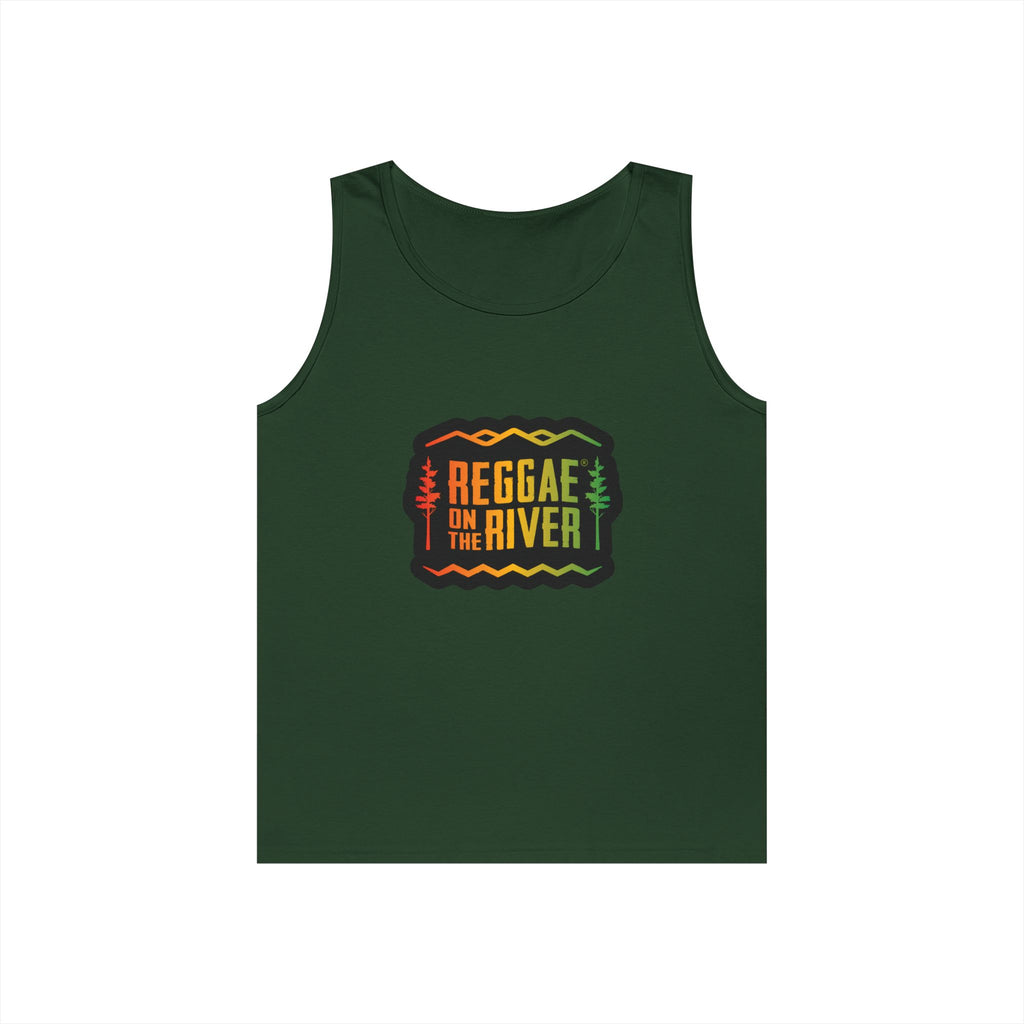 Reggae on the River Tank Top — Retro Rasta Music Festival Shirt