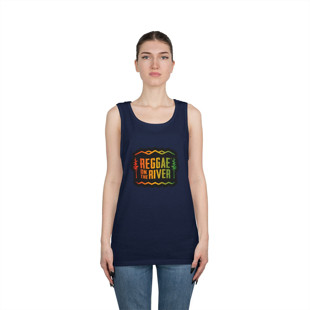 Reggae on the River Tank Top — Retro Rasta Music Festival Shirt
