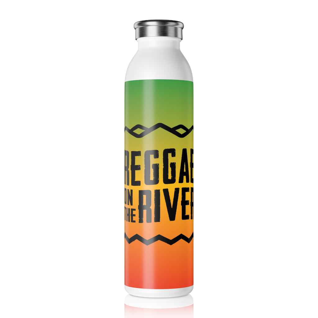 Reggae on the River Gradient Slim Water Bottle