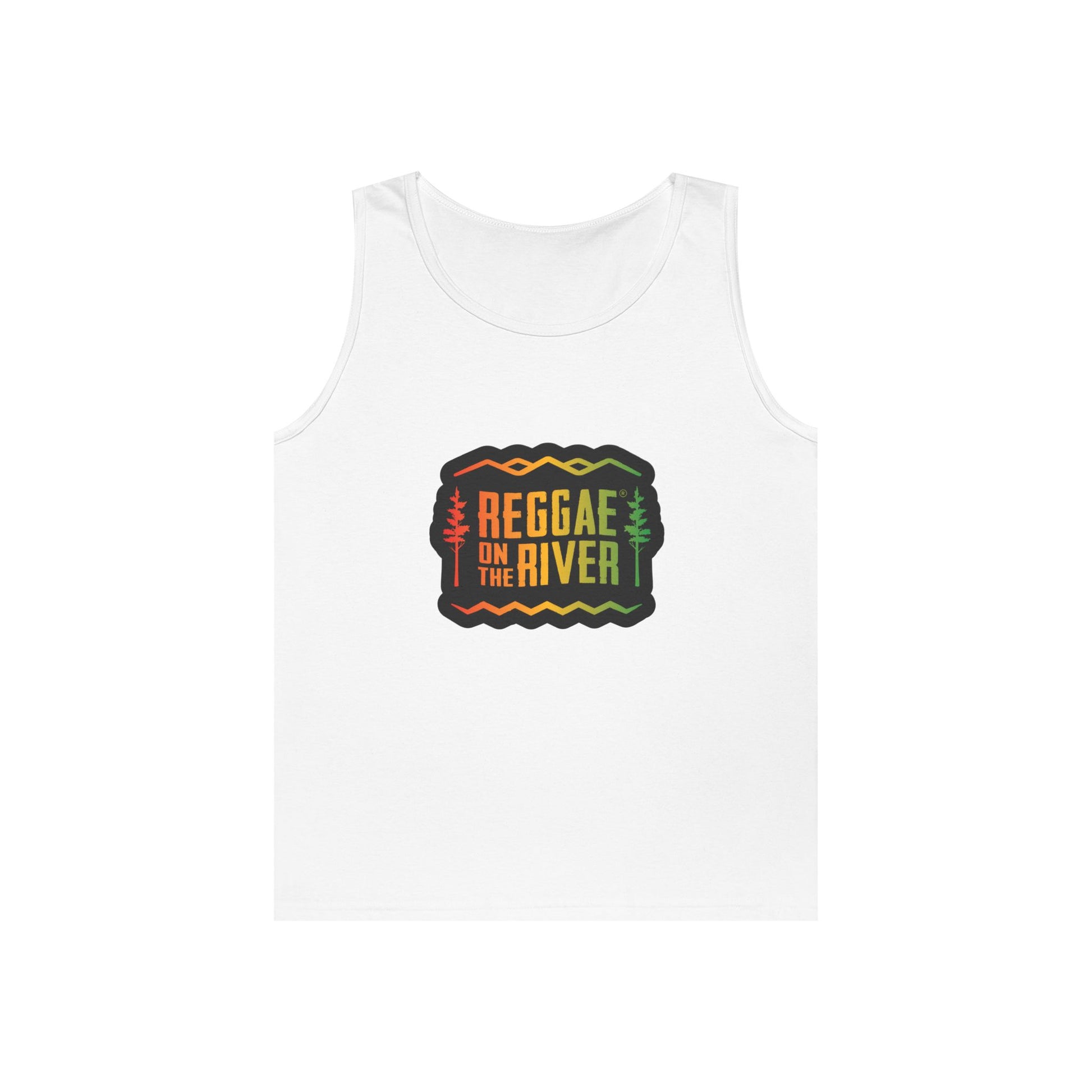 Reggae on the River Tank Top — Retro Rasta Music Festival Shirt