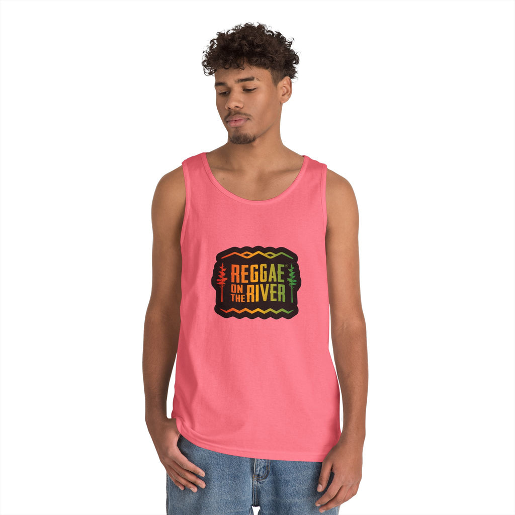 Reggae on the River Tank Top — Retro Rasta Music Festival Shirt