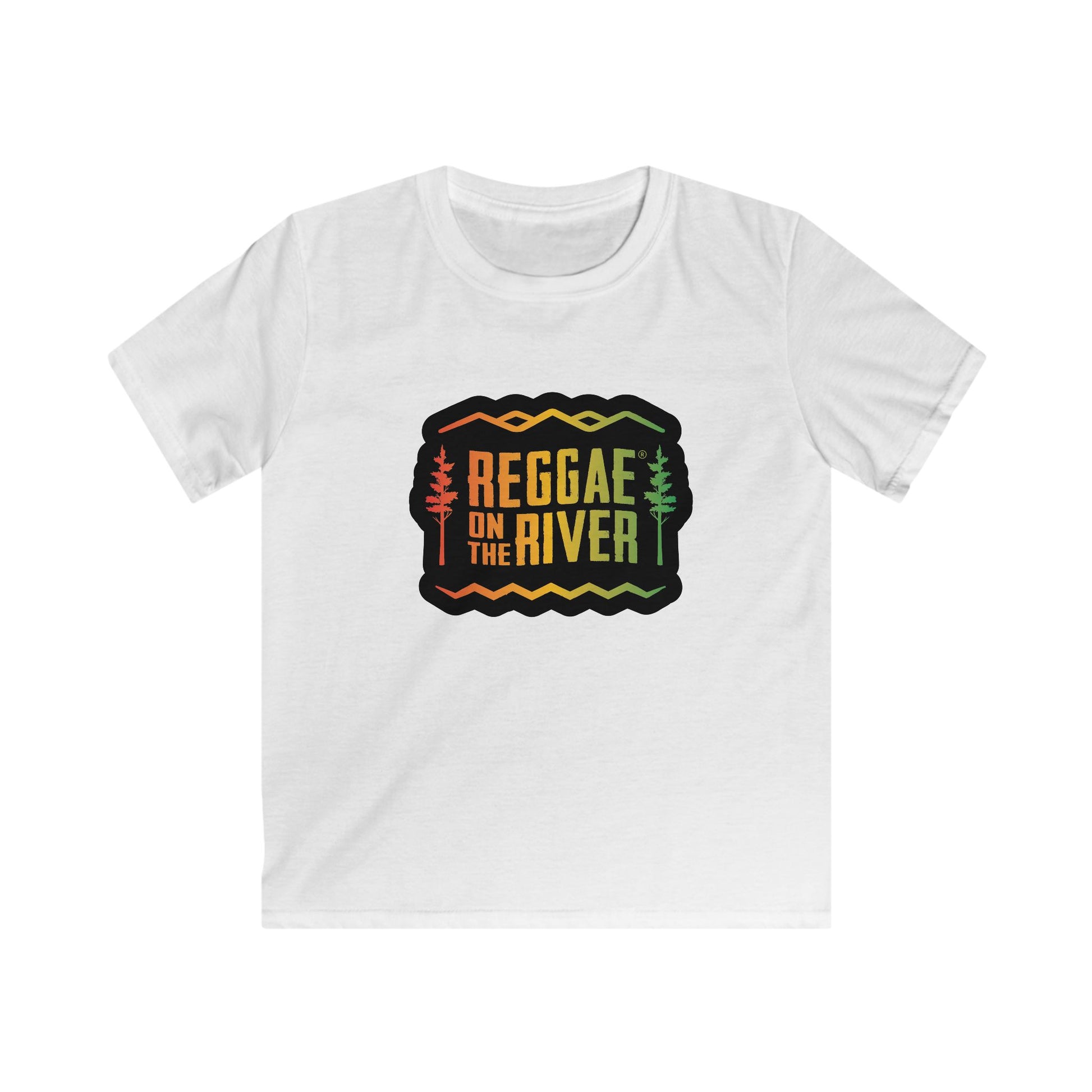 Reggae Kids Tee - Cool Kids Softstyle Shirt, Summer Fun, Casual Wear