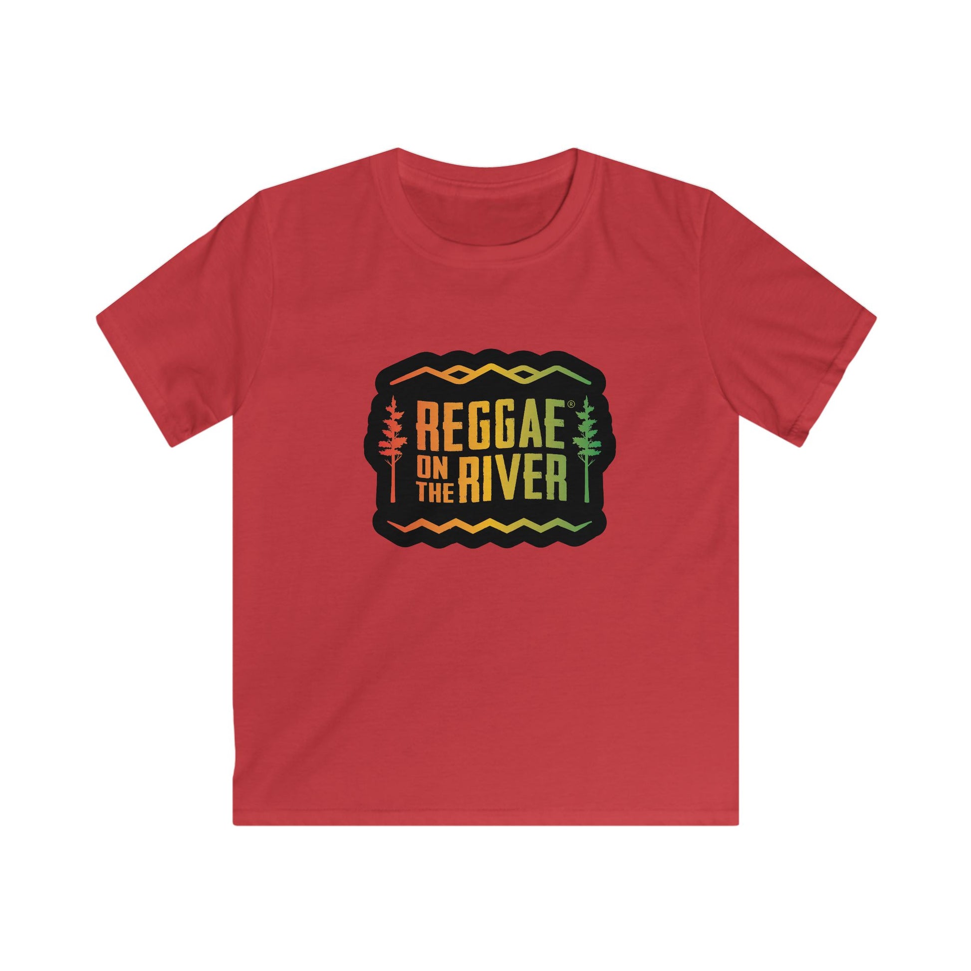Reggae Kids Tee - Cool Kids Softstyle Shirt, Summer Fun, Casual Wear