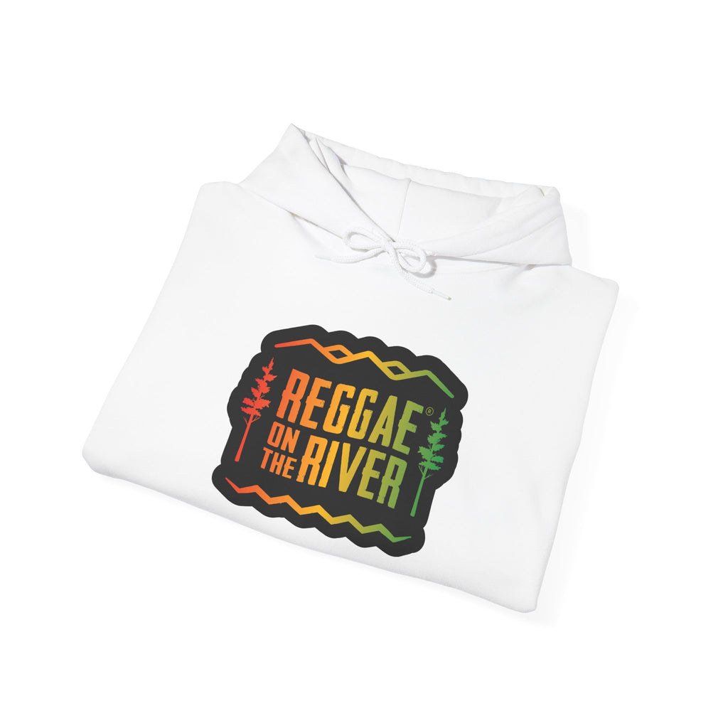 Reggae on the River Hoodie — Retro Rasta Music Festival Pullover