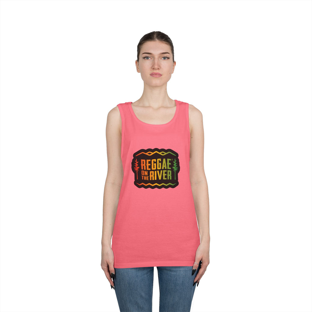 Reggae on the River Tank Top — Retro Rasta Music Festival Shirt