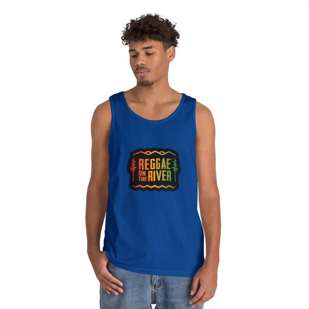 Reggae on the River Tank Top — Retro Rasta Music Festival Shirt