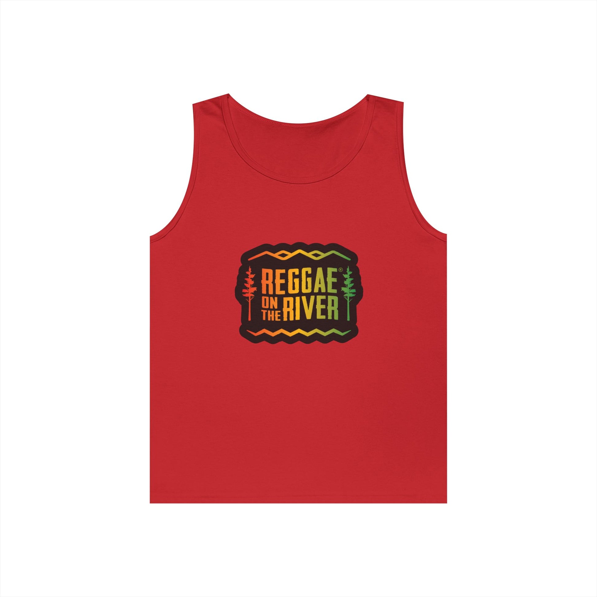 Reggae on the River Tank Top — Retro Rasta Music Festival Shirt