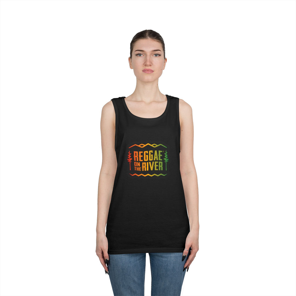 Reggae on the River Tank Top — Retro Rasta Music Festival Shirt