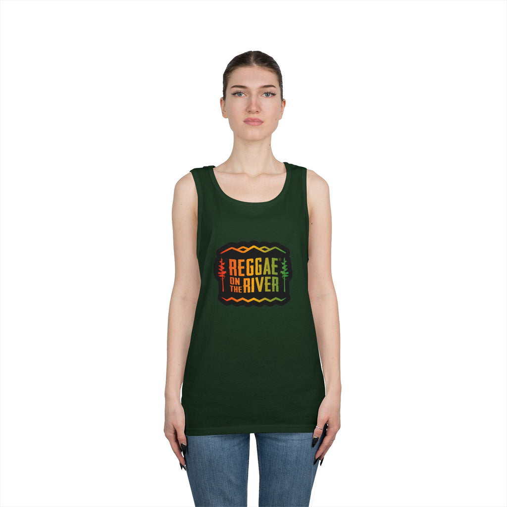 Reggae on the River Tank Top — Retro Rasta Music Festival Shirt