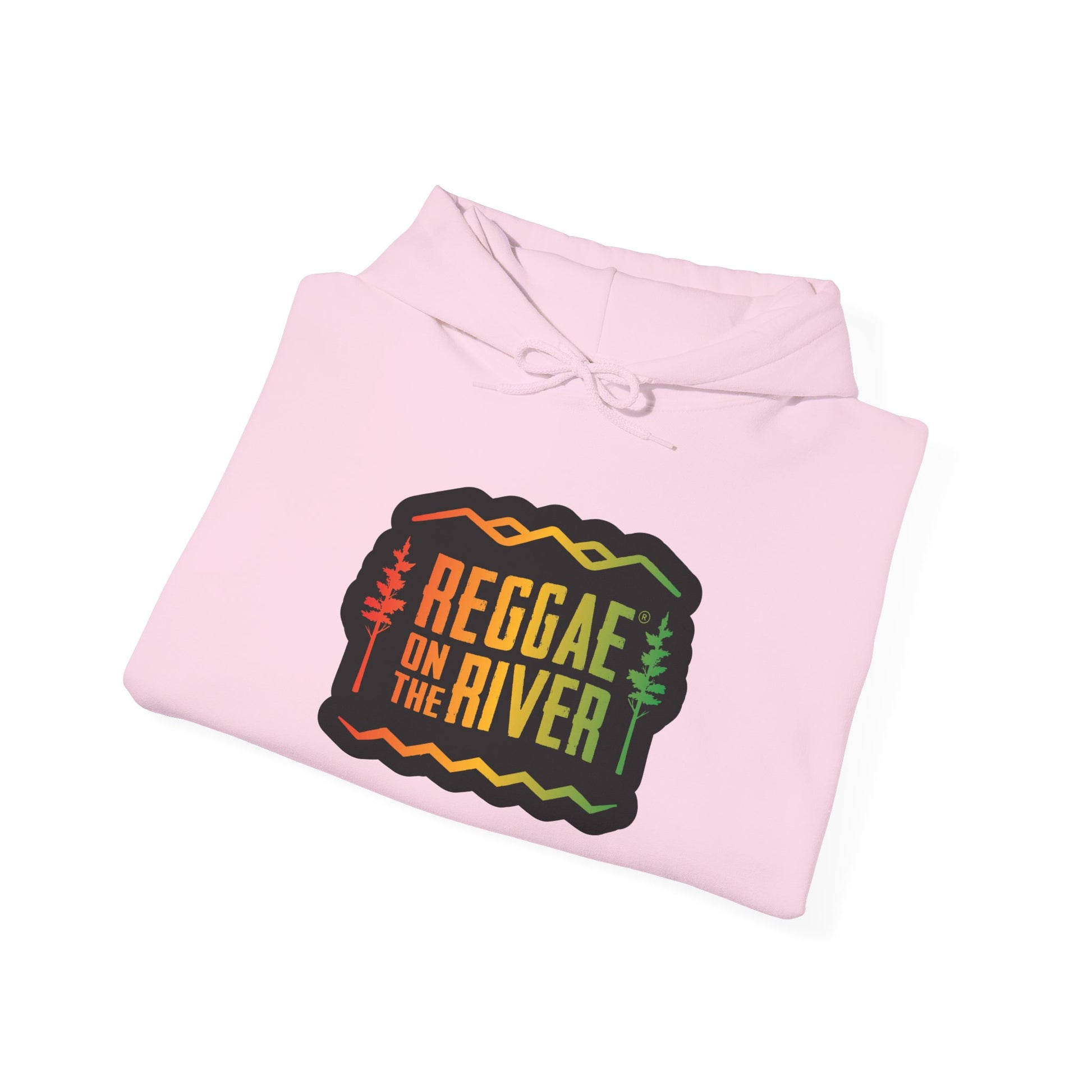 Reggae on the River Hoodie — Retro Rasta Music Festival Pullover