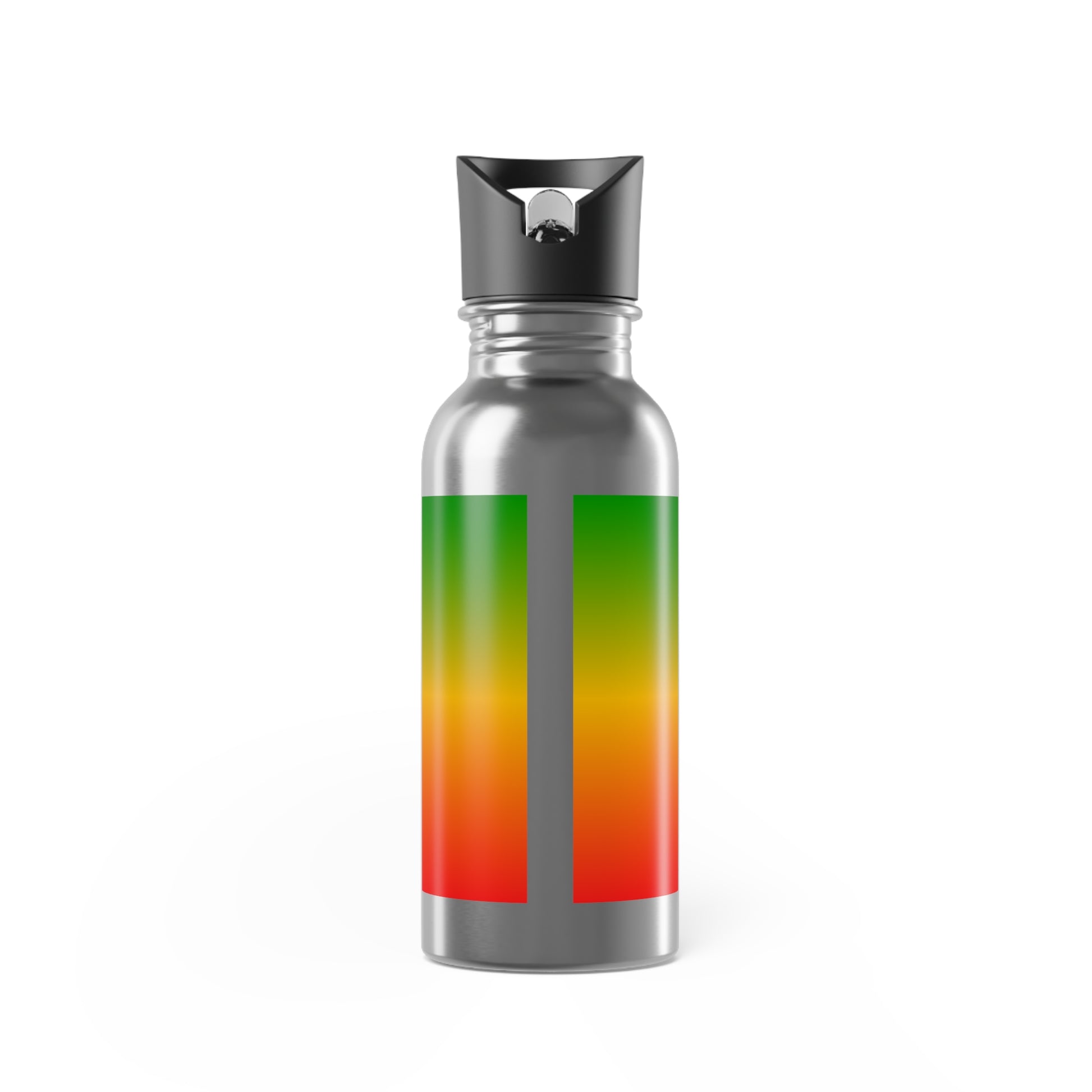 Reggae on the River 20oz Stainless Steel Water Bottle with Straw