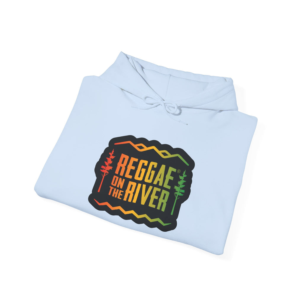 Reggae on the River Hoodie — Retro Rasta Music Festival Pullover