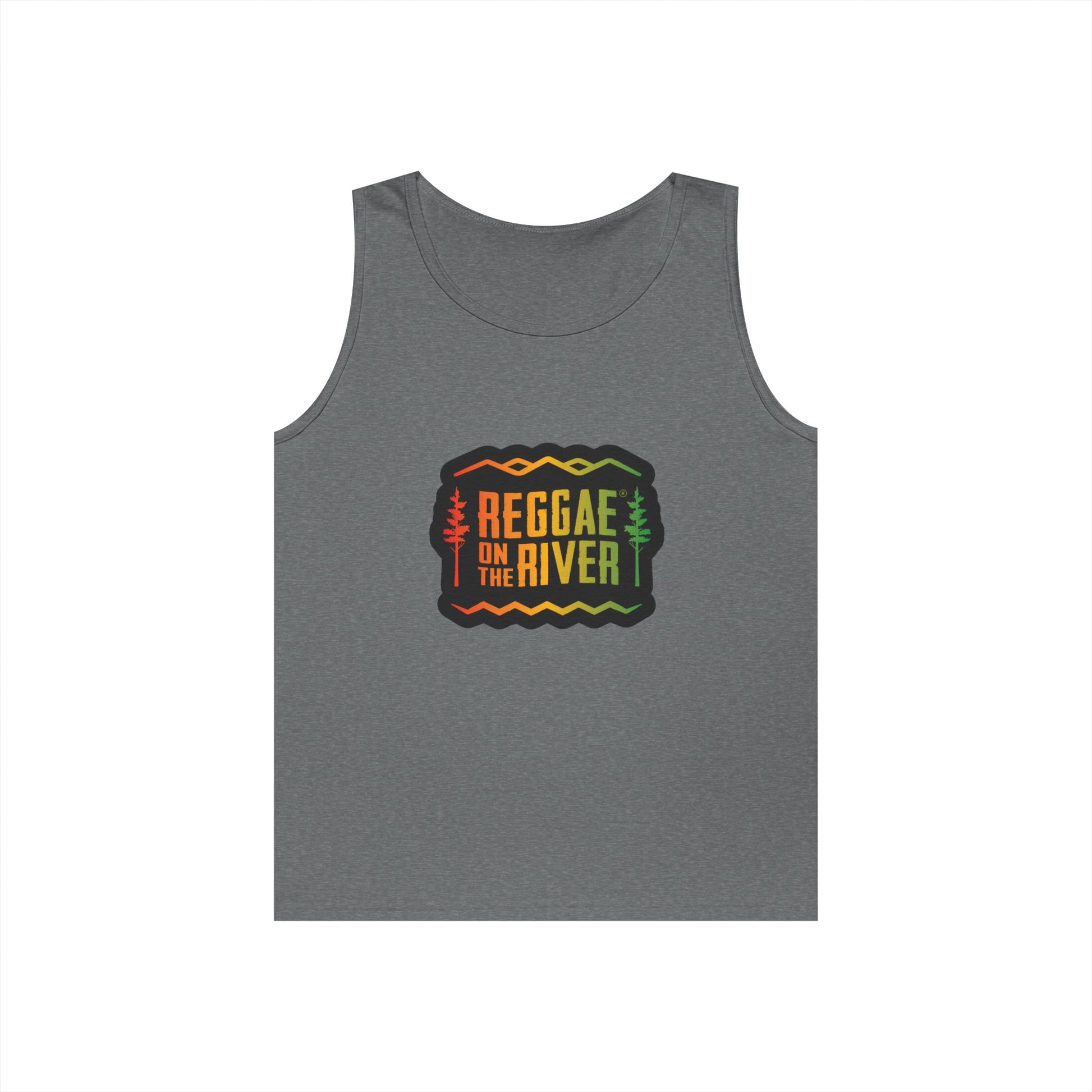 Reggae on the River Tank Top — Retro Rasta Music Festival Shirt