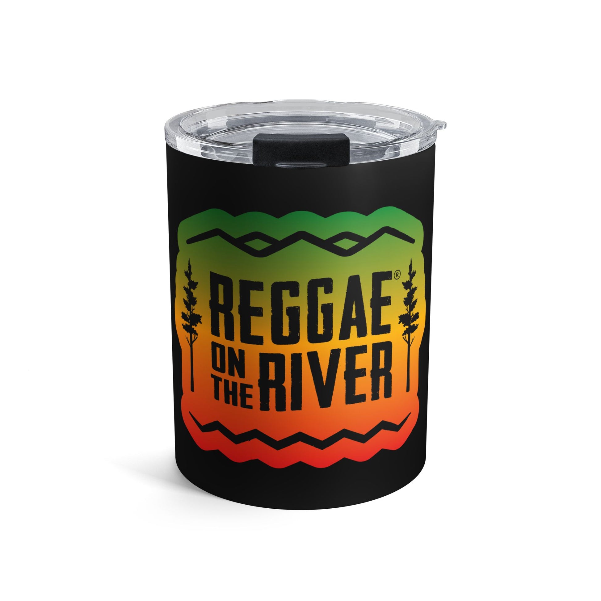 Reggae on the River Tumbler 10oz, Eco-Friendly Drinkware, Concert Gift, Travel Mug, Festival Essential, Summer Vibes