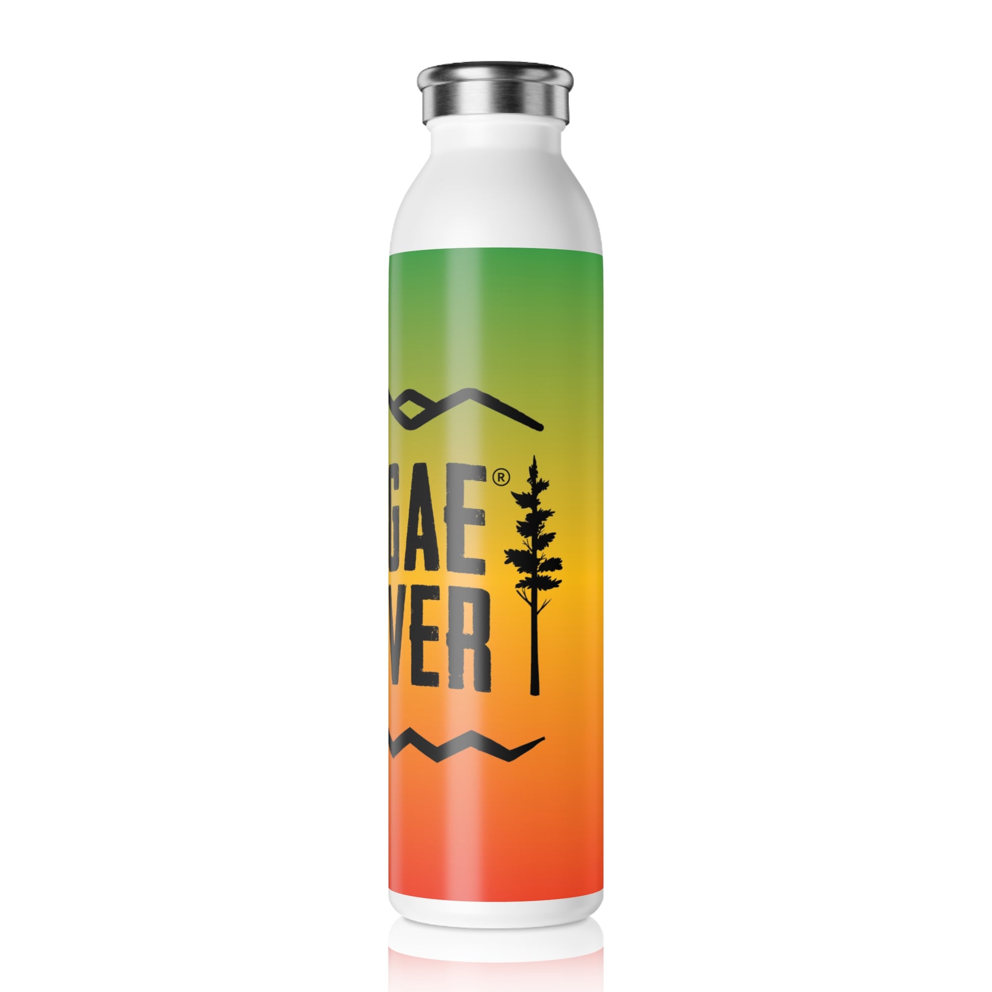 Reggae on the River Gradient Slim Water Bottle