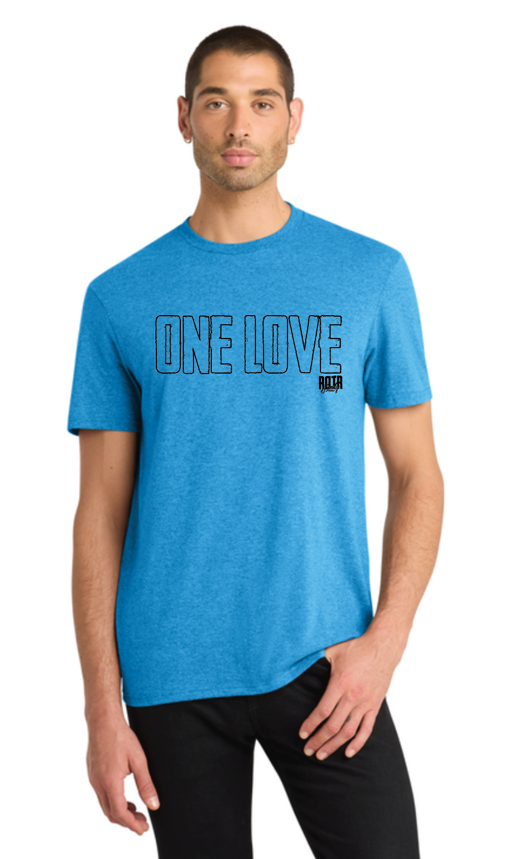 One Love Blue Tee Shirt